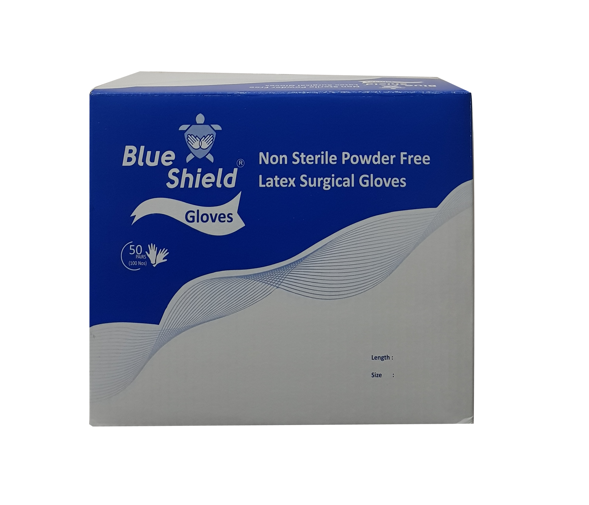 Blue shield Non sterile